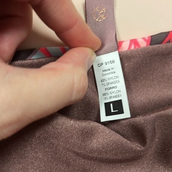 Maaji Reversible Split Strap Bikini Bottoms in Palm Tree Village - Picture 6 of 8